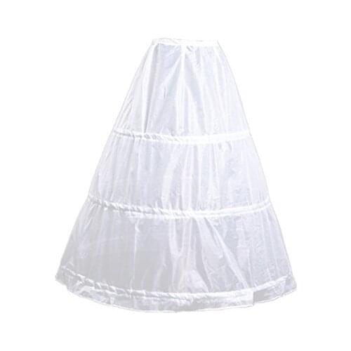 A-line Hoopless Bridal Petticoat Crinoline Underskirt Slips Wedding Accessories for Evening Prom
