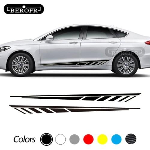 Universal Car Stickers For Audi Volkswagen VW Ford BMW Toyota Honda Mercedes Benz Renault Vinyl Car DIY Sport Racing Accessories