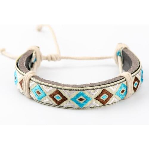 Hand Made Rope Bracelet womens necklaces Bohemian necklaces Vintage Charms Rope Bracelets #EZ224