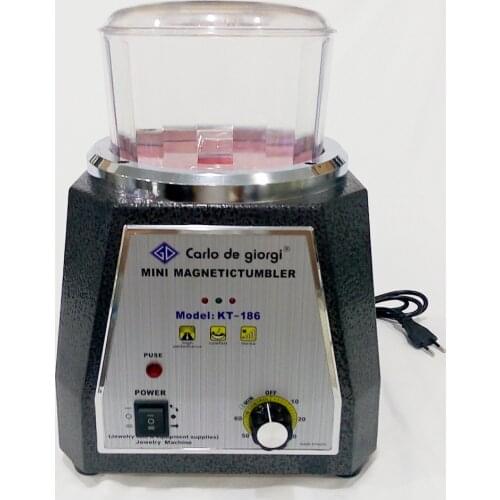 2016 Newest magnetic tumbler Drum Polishing Machines 250w mini jewerly magnetic tumbler