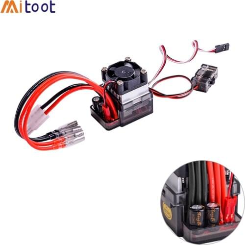 5pcs/lot 7.2-16V High Voltage ESC 320A Brushed Speed Controller Fan For RC Car Truck Boat