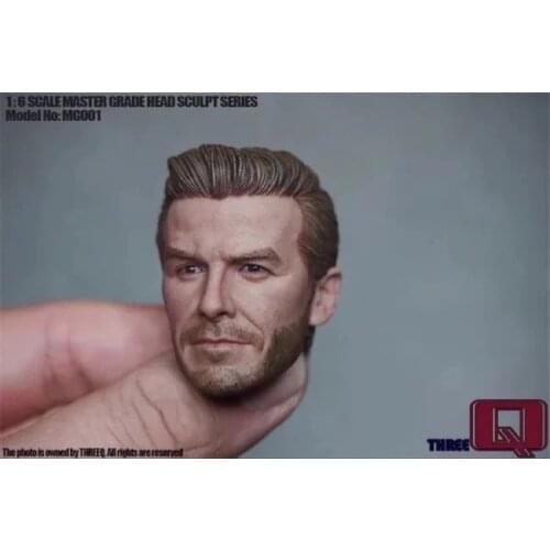 1/6 Scale David Beckham Head Sculpt 2.0 For 12" Hot Toys Phicen Male Figure toys