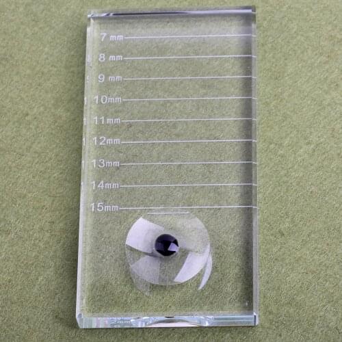 2PCS/lot Crystal Stone Eyelash & Glue Holder Pallet Eyelash Separator Pallet Eyelash Adhesive Glue Holder Free Shipping