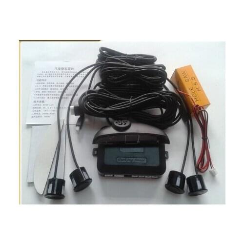 Car Parktronic LED Parking Sensor With 8 Sensors Reverse Backup Car Parking Radar Monitor Detector System for Honda FCX Brio
