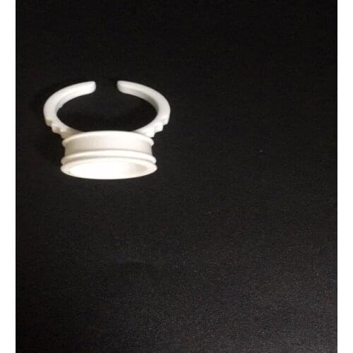 Free Shipping 500pcs Medium Permanent Makeup Disposable Finger Easy Ring Ink Holders/Cups Container tattoo Supplies