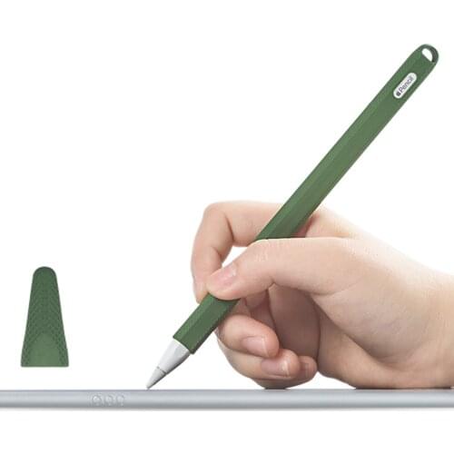 For Apple Pencil 2 Case For iPad Pro 2018 Pencil Case Tablet Touch Stylus Pen Protective Cap Tip Cover Pouch Soft Silicon