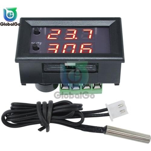 12V Digital Display Thermostat W1209WK 30CM NTC Sensor Thermistor Cable Probe Smart Thermostat Temperature Controller Regulator
