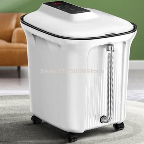 Foot bath heating electric massage constant temperature Wu Xin the same foot bath footbath household small automatic