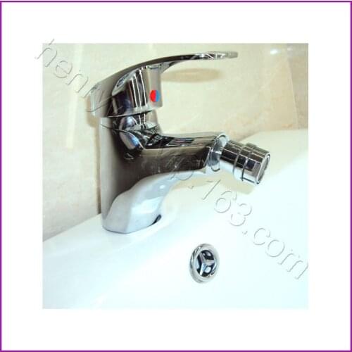 L16600 - Luxury Deck Mounted Chrome Color Brass Bidet Material Lavatory Bathroom Bidet Tap
