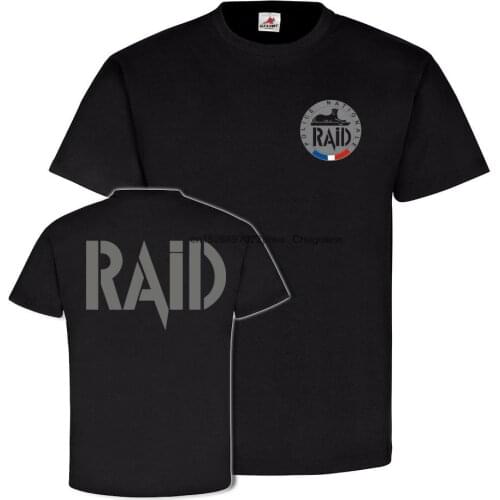 Raid Police Nationale France Unité Recherche Assistance #25664 t shirt