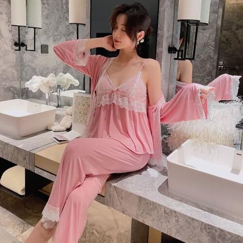 NANWUYUNYI Women's Long Sleeve Pajamas
