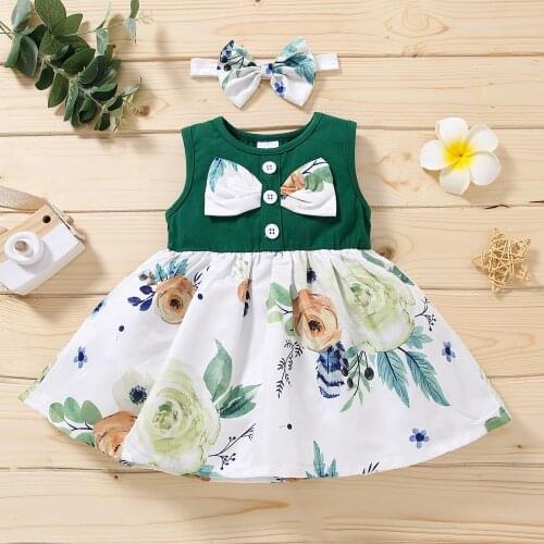 Baby Girl Clothes Kids Dresses for Girls Summer Clothing Flower Princess Dress New Fashion Children Summer Costume