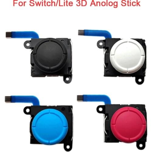 Original NEW 3D LR Button Analog Sensor Stick Joystick Thumbstick Replacement For Nintend Switch /Lite Joy Con Controller