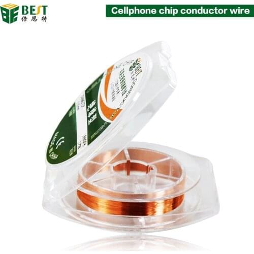 1Pcs 0.02mm x 120m PCB Maintenance Link Wire Insulated Soldering Wire Jump Line for Mobile Phone Computer Welding Repair Tools