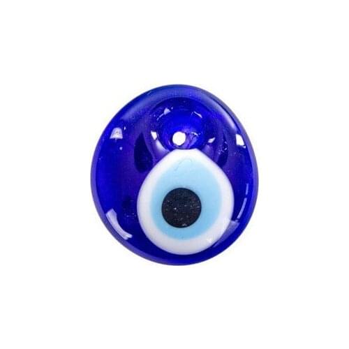 Sume Glass Evil eye bead Hole Diameter 4 cm decorative objects Декоративные элементы Objetos decorativos