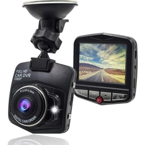 Car DVR Dash Camera HD 1080P Driving Recorder Video Night Vision Loop Recording Wide Angle Motion Detection Dashcam