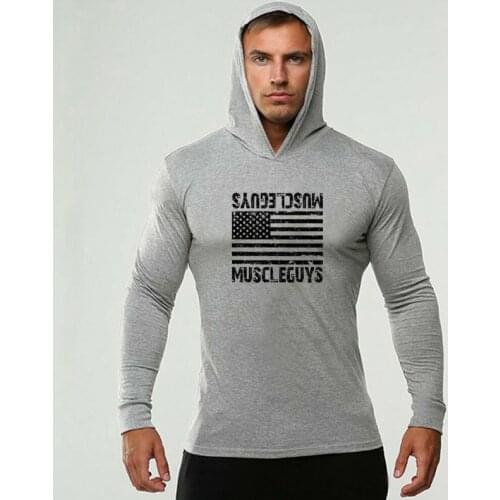 VQ FITNESS Men's T-shirts With A Hood