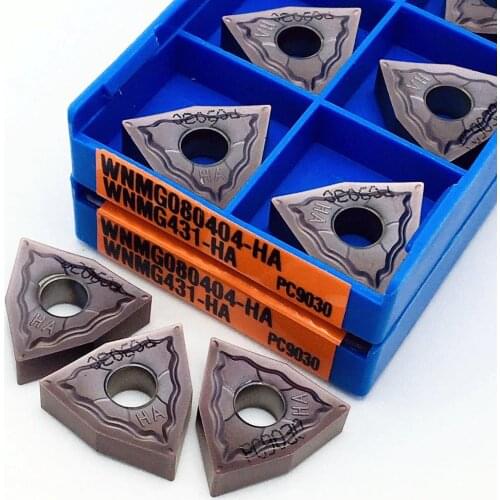 WNMG080404 HA PC9030 Carbide Insert External Turning Tool Cutting Tool CNC High Quality Lathe Tool WNMG080404