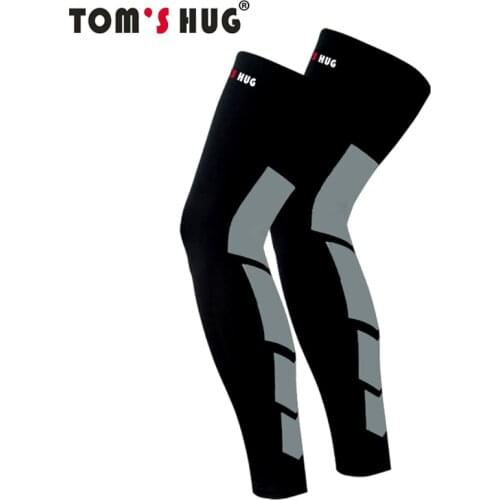 1 Pcs Lengthen Sport Knee Protect Support Leggings Toms Hug Brand Long Sunscreen Breathable KneePads Knee Warm Guard Sleeve