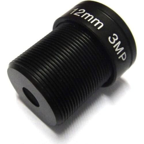 10PCS HD 1/2.5" 3mp 12mm 30 Degrees Angle IR Board CCTV Lens M12 view 40m for Security IP Camera