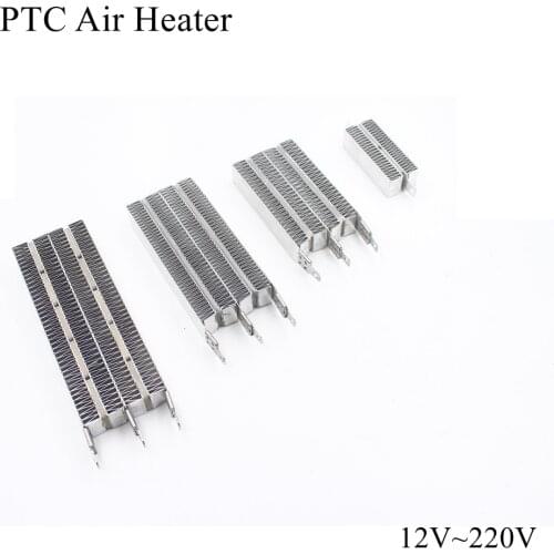 12V 24V 36V 48V 60V 110V 220V PTC Heater Ceramic Thermistor Air Heating Mini Outdoor Heaters Induction Aquarium Car Film Plate