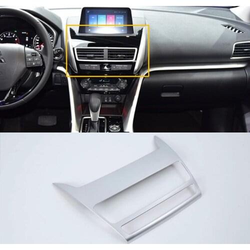 Car Accessories Interior Decoration GPS Navigation Cover For Mitsubishi Eclipse Cross 2018 Car-styling