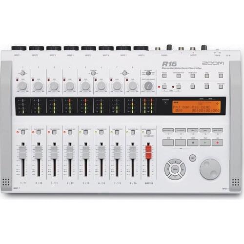 Zoom R16 Digital Stand-Alone Multitrack Recorder Bundle，Multitrack SD Recorder Controller and Interface
