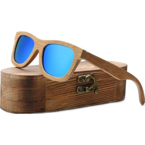 Wood Sunglasses for Women,Bamboo Polarized Wooden Glasses UV400 Bamboo Sunglasses Fashion Wooden SunGlasses With Wood Case