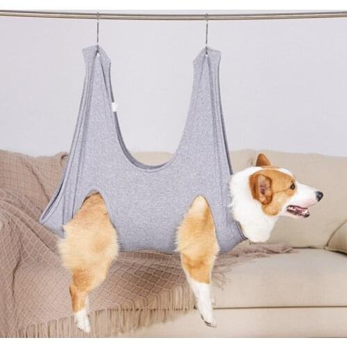 Pet Cat Dog Hammock Helper Cat Grooming Tool Hammocks Restraint Bag Puppy Dog Cat Nail Clip Trimming Bathing Bag
