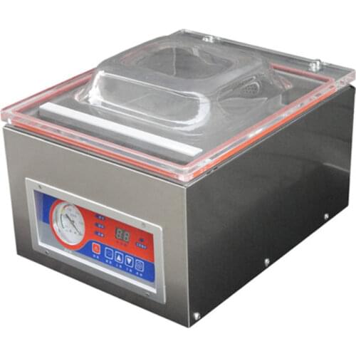 Food Sealer Packaging Machine Extract Air Discharge Air Bad Sealing DZ-260C Automatic Vacuum Machine Vac Packer