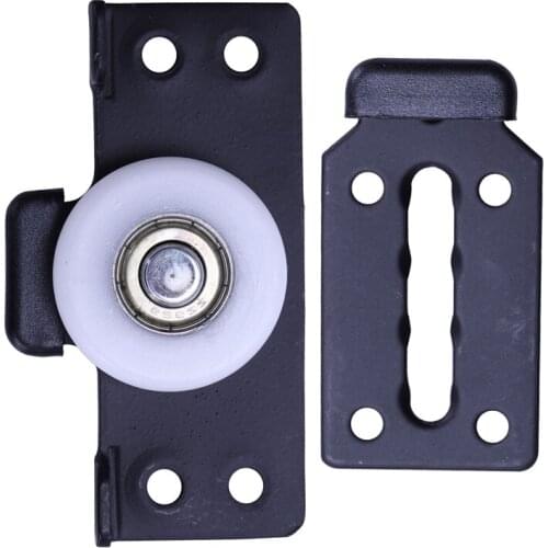 Hardware Accessories 2 pcs Sliding Door Wardrobe Pulleys Wooden Door Sliding Door Small Hanging Wheels Silent Sliding Door Wheel