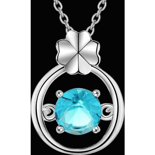 Hot Wholesale Silver Plated Charm Necklace,free Shipping Fashion Stamped Fashion Jewelry Pendant AN1811/dhaalyha