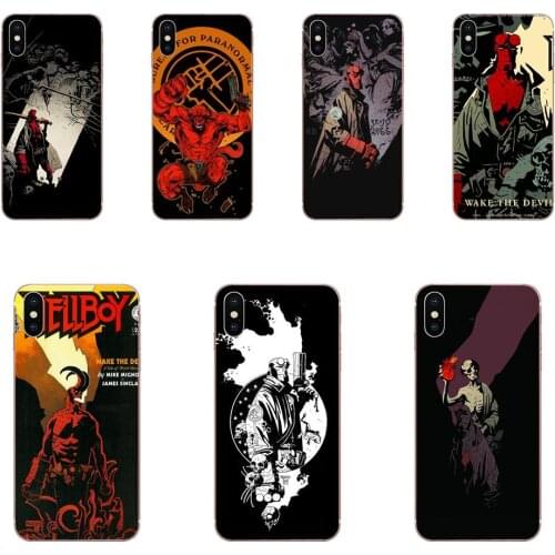 Cool American Comics Hellboy For Xiaomi Mi note 9 10 mi10 mi9 mi8 pro lite SE Mi A1 A2 A3 CC9 CC9E 9T Soft Case Accessories