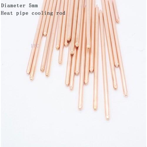 Diameter 5 mm Copper heat pipe cooling rod