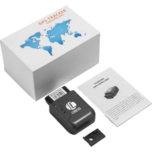 Mini Plug Play OBD GPS Tracker Car GSM Vehicle Tracking Device 16 PIN Interface Gps Locator