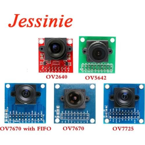 Camera Module OV7670 OV7725 OV5642 OV2640 OV7670 with FIFO CAM Module Image Sensor STM32 Supports VGA CIF JPEG 30W For Arduino