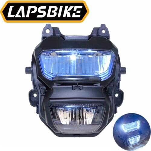 Motorcycle DC 12V Headlight Fairing High Beam Light LED 6000K 15W For Honda Grom Msx125 2018 Msx125SF 2016 2017 2018 M3 M6 M8