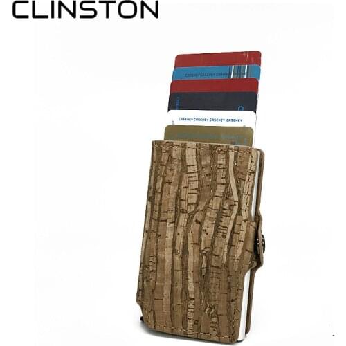 2020 new RFID metal creative fashion card holder exotic style texture wallet