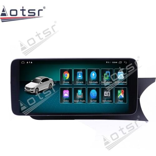 Touch Screen Android 9 Car multimedia Player for Mercedes-Benz W204 2011-2014 GPS Navigation Audio Radio WiFi stereo head unit