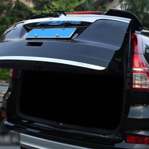 Stainless Steel Rear Tailgate Bottom Trunk Lid Cover Trim Accessories For Honda CRV CR-V 2012 2013 2014 2015 2016