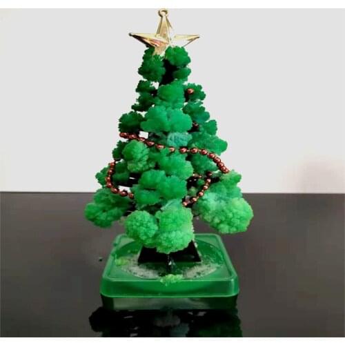 1PCs Christmas Trees Functional Magic Growing Tree Toy Boys Girl Crystal Fun Xmas Gift Christmas Stocking Filler Novelty Toys