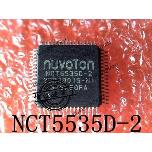 1Pieces New Original NCT5535D-2 NCT55350-2 LQFP64 1 In Stock Real Picture
