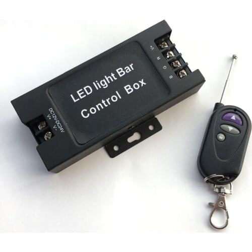 10-360w Led driving light flash module Led bar strobe flashing control box Motorcycle running light Wireless remote controller