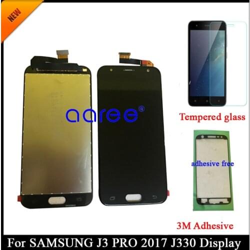 100% Tested LCD Display For SAMSUNG J3 2017 J330 LCD Display for Samsung J3 Pro J330 LCD Screen Touch Digitizer Assembly
