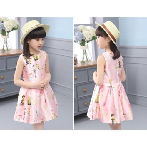 2020 Spring Baby Girls Toddler Infant Cute Red Heart Princess Fashion Dress 5-9 Years Clothes Bebe Casual Dresses Hot Clothing