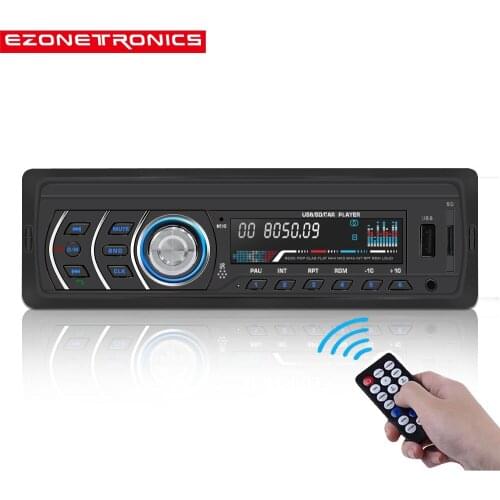 Free shipping Car Stereo Car Radio FM and MP3 4 Bluetooth Receiver Aux with USB Port and SD Card music Universal player JQ1581