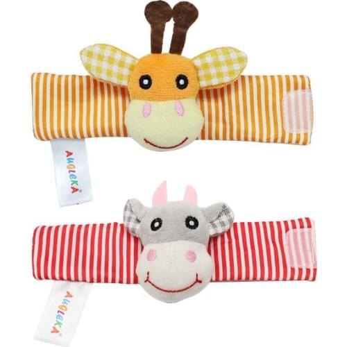 Baby Toddler Toys Wrist Rattle Soft Plush Sock Cute Dolls Infant Newborn Baby Toys 0 To 12 Months Educational Toys For Boy Girl