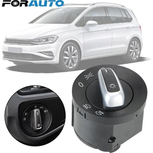 For VW Golf 5 6 GTI Mk5 Mk6 Jetta 5 6 Passat B6 Touran Tiguan 10 Pin Automobile Modification Car Headlight Fog Lamp Switch