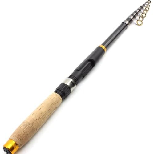 2.4m2.7m3.0m3.6m Fishing Rod Portable carbon Spinning Fishing Rod Carp pole Travel pocket Trout Rod Lure Weight 10-60g pesca