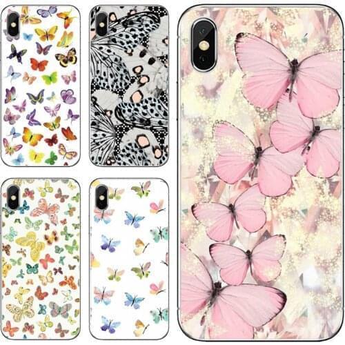 Painting-Palette-Geometry-Butterfly For Huawei P30 P40 P20 P7 P8 P9 P10 Lite Plus Pro 2015 2016 2017 Mini Soft Cases Covers